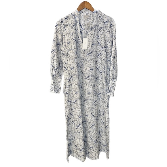 MILLE | 💙 NWT 💙 Esther Dress in Capri Print | Long Sleeve Resort Dress | XS - Picture 5 of 9